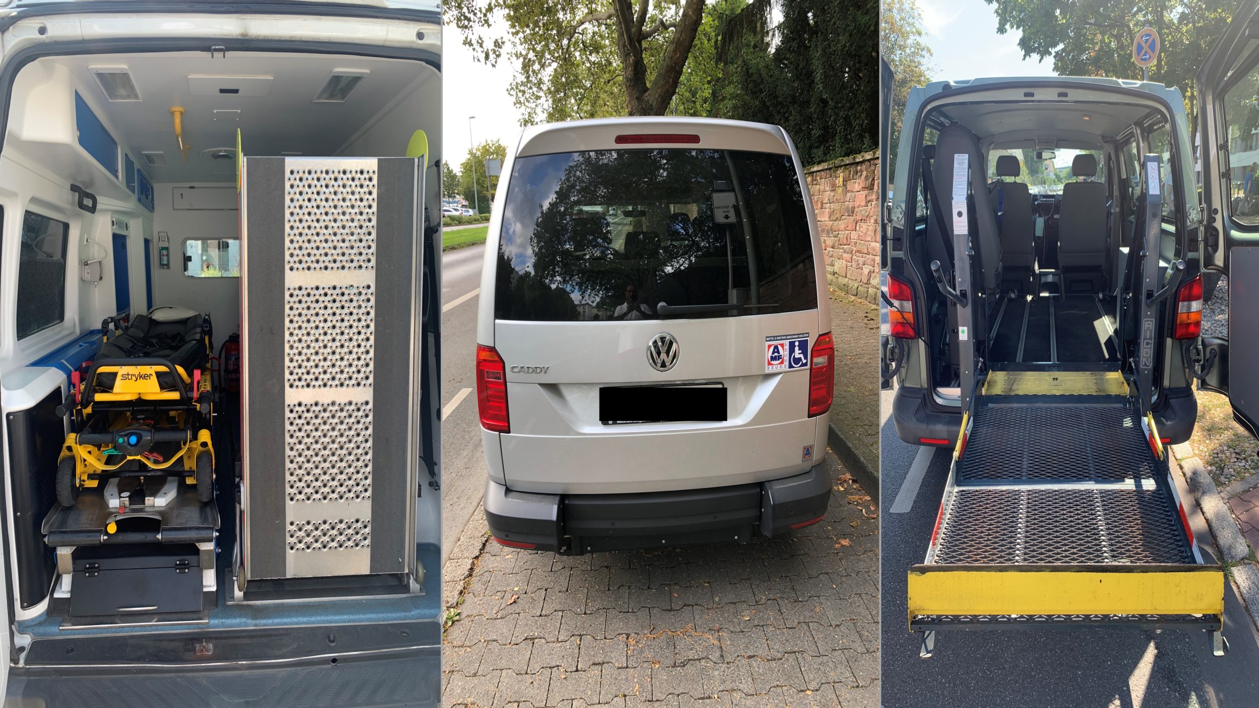 Krankenfahrdienst Frankfurt – Fahrzeug von Iqbal Patiententransport