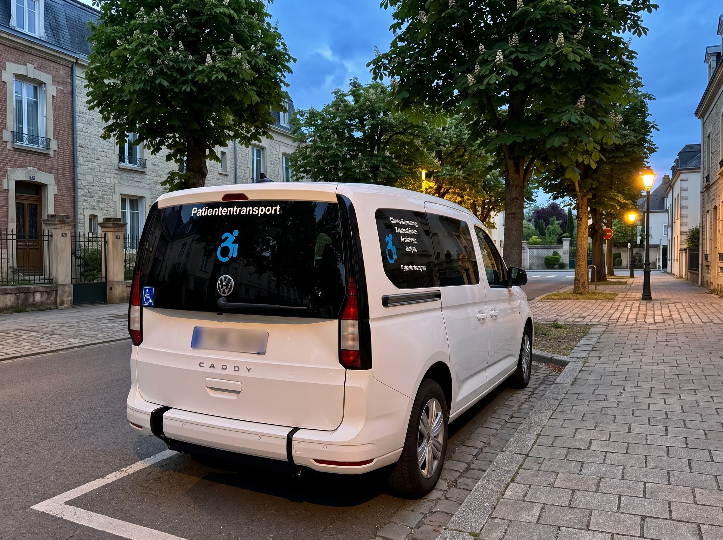 Innenraum eines Fahrzeugs von Iqbal Patiententransport